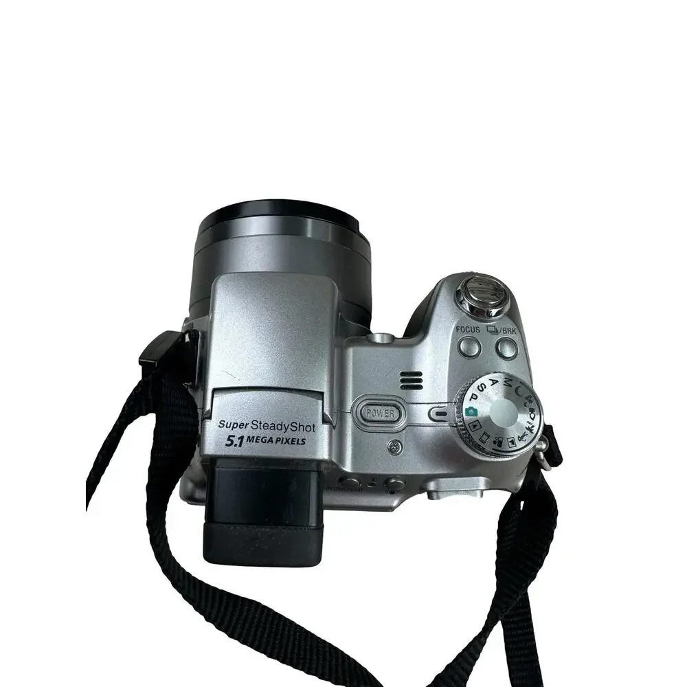 Sony CyberShot DSC-H1 Digital Camera Super Steady Shot 5.1 MegaPixel Tested